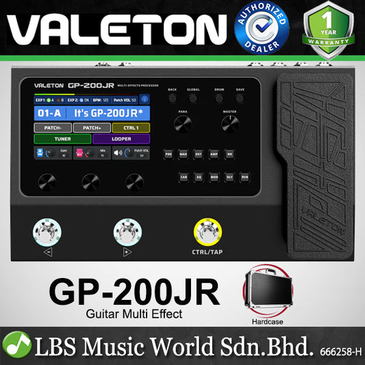 Valeton GP-200JR Compact Guitar Multi Effect Pedal Processor (GP200JR GP200 JR)