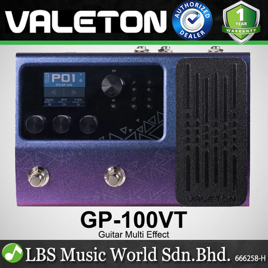 Valeton GP-100VT Guitar Multi Effect Processor Pedal (GP100VT GP 100)