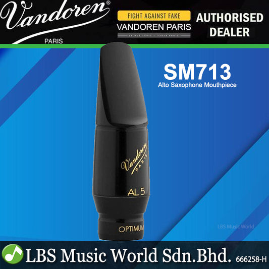 Vandoren Paris SM713 Alto Saxophone Optimum Series Mouthpiece (SM 713)