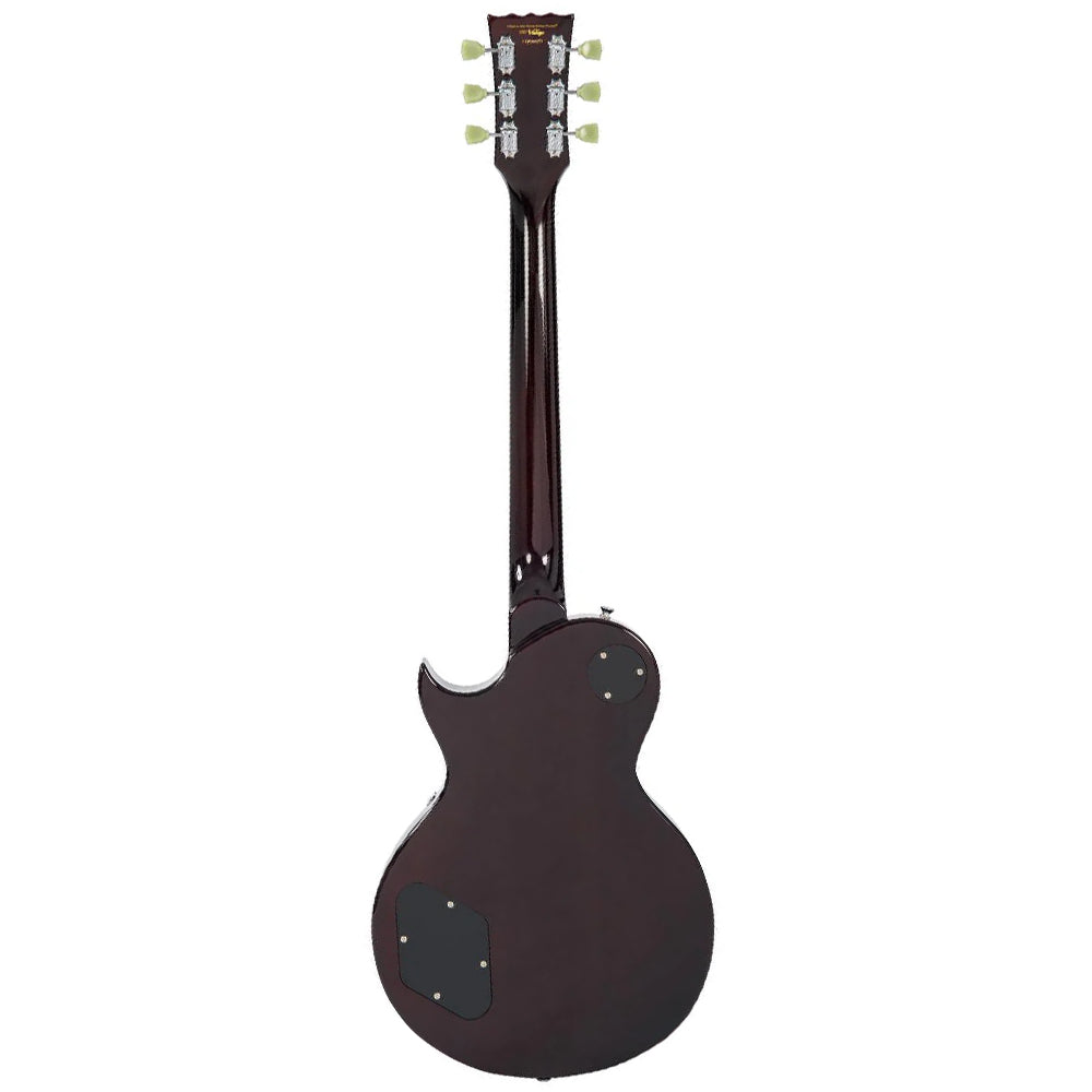 Vintage V100NB ReIssued Mahogany Body with HH Pickups Electric Guitar Unbound (V100 NB)