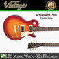 Vintage V100NB ReIssued Mahogany Body with HH Pickups Electric Guitar Unbound (V100 NB)