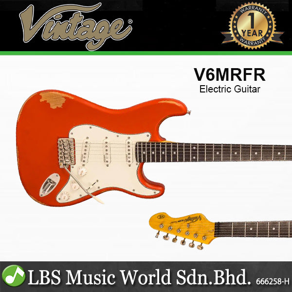 Vintage V6 ICON Poplar Body with SSS Pickups Electric Guitar (V 6)