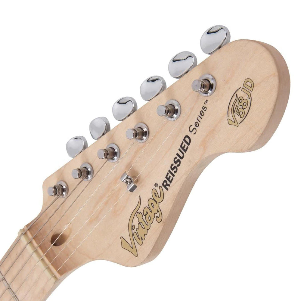 Vintage V58 Jerry Donahue ReIssued Alder Body with SS Pickups Electric Guitar Ash Blonde (V 58)