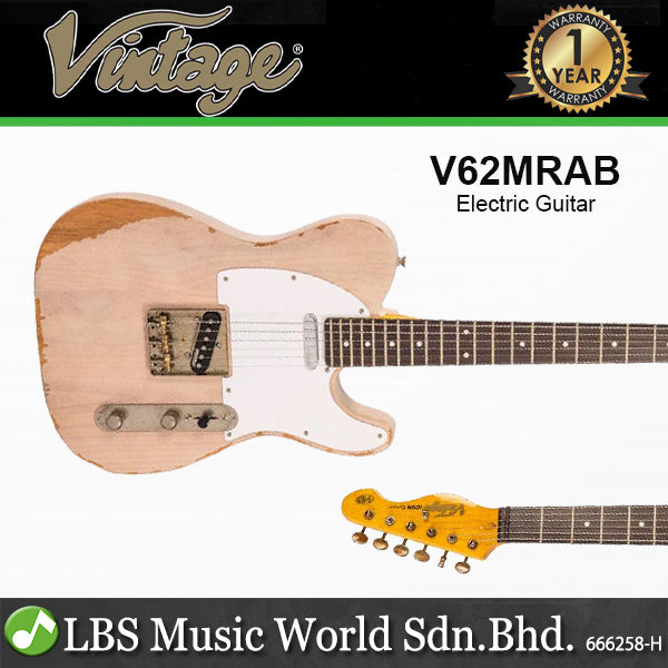 Vintage V62 ICON Eastern Poplar Body with SS Pickups Electric Guitar (V 62)