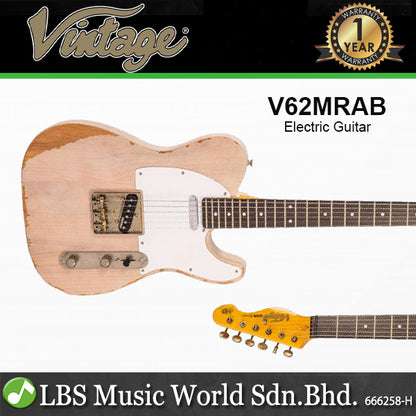 Vintage V62 ICON Eastern Poplar Body with SS Pickups Electric Guitar (V 62)