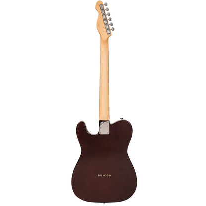Vintage V72FTB ReIssued Custom Spec Alder Body with SS Pickups Electric Guitar - Flame Tobacco Burst (V72 FTB)