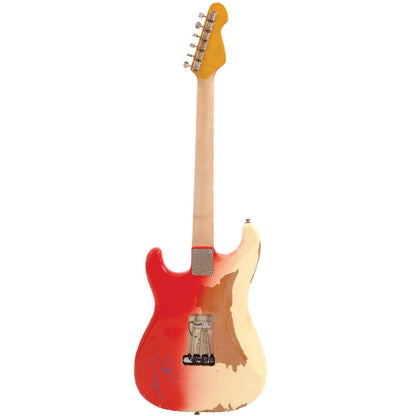 Vintage V6MRHDX Thomas Blug Signature SSS Pickup Electric Guitar Summer of Love (V6 MRHDX)