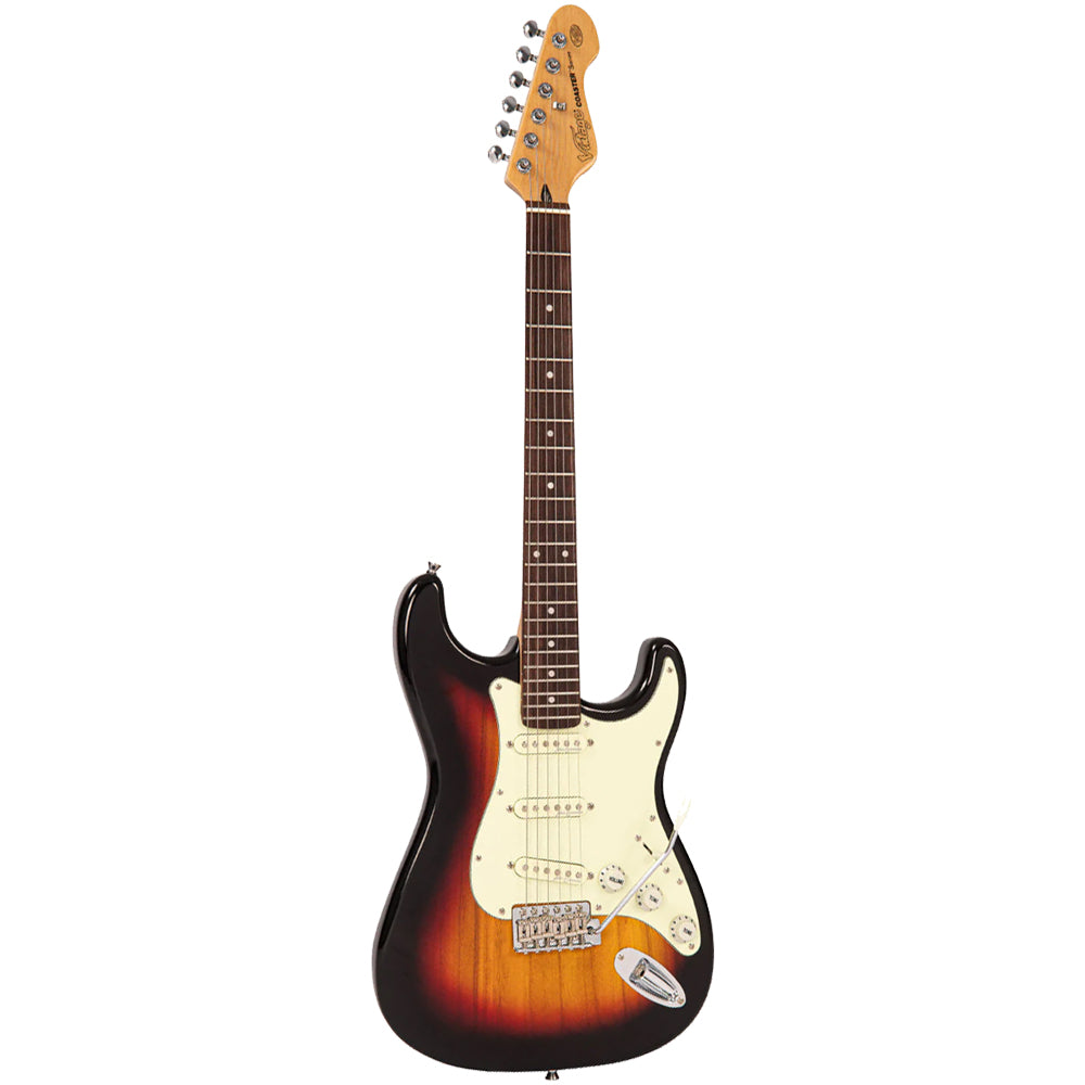 Vintage V60 Coaster Series Paulownia Body SSS Pickup Electric Guitar (V60)