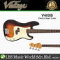 Vintage V40 Coaster Series Paulownia Body 4-String Bass Guitar (V 40)