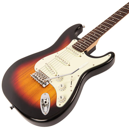 Vintage V60 Coaster Series Paulownia Body SSS Pickup Electric Guitar (V60)