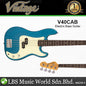 Vintage V40 Coaster Series Paulownia Body 4-String Bass Guitar (V 40)