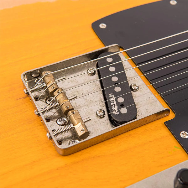 Vintage V52MRBS ICON Telecaster Electric Guitar SS Pickup - Distressed Butterscotch (V52 MRBS)