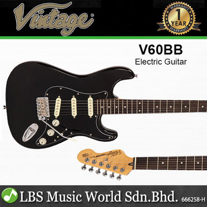 Vintage V60 Coaster Series Paulownia Body SSS Pickup Electric Guitar (V60)