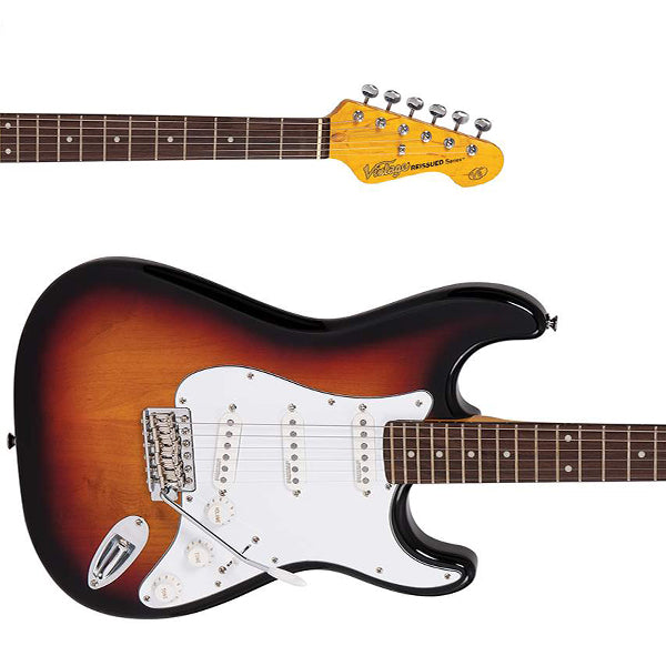Vintage Reissued Series V6SSB Electric Guitar Sunset Sunburst (V6)