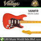Vintage Reissued Series V6MFR Electric Guitar American Alder Body Firenza Red (V6M)