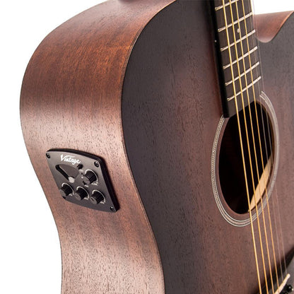 Vintage Statesboro Acoustic Guitar Mahogany Top - Whisky Sour (V440WK V660WK VE440WK VE660WK)