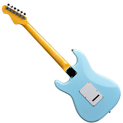 Vintage V6LB Reissued Series American Alder Body SSS Pickup Electric Guitar Laguna Blue (V6 LB)