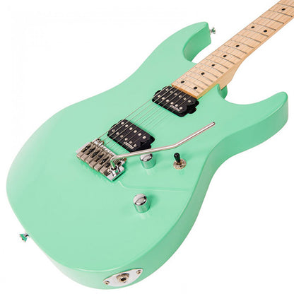 Vintage V6M24VG Reissued American Alder Body HH Pickup Electric Guitar Ventura Green (V6M 24VG)