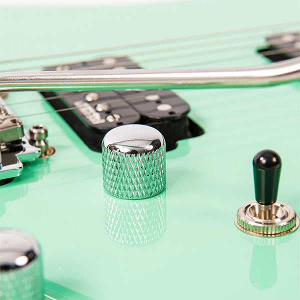 Vintage V6M24VG Reissued American Alder Body HH Pickup Electric Guitar Ventura Green (V6M 24VG)