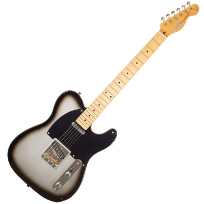 Vintage V75SVB 25th Anniversary Series Electric Guitar Silver Burst (V75)