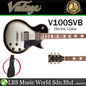 Vintage V100SVB 25th Anniversary Series Electric Guitar Silver Burst (V100)