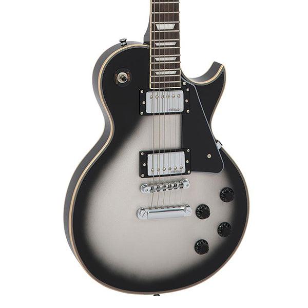 Vintage V100SVB 25th Anniversary Series Electric Guitar Silver Burst (V100)