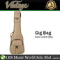 Vintage Guitar Carry Gig Bag with Logo - Soft Case for Electric, Bass and Acoustic