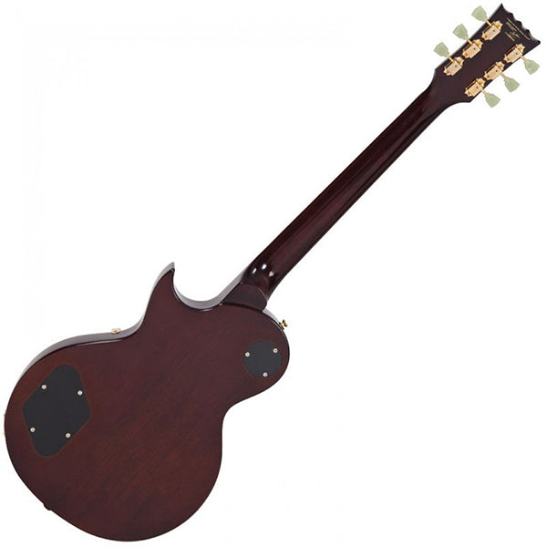 Vintage V100TSB Reissued Series Mahagony Body HH Pickup Electric Guitar Tobacco Sunburst (V100 TSB)