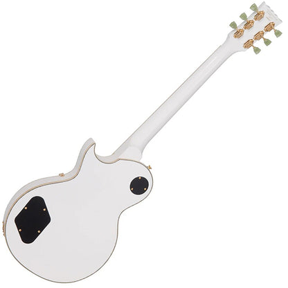 Vintage V100AW Reissued Series Mahagony Body HH Pickup Electric Guitar Arctic White (V100 AW)