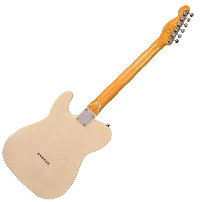 Vintage V62AB Reissued Series Eastern Poplar Body Single Cut SS Pickup Electric Guitar Ash Blonde (V62 AB)