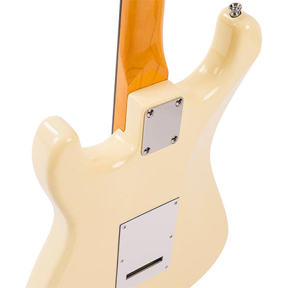 Vintage V6VW Reissued Series American Alder Body SSS Pickup Electric Guitar Vintage White (V6 VW)
