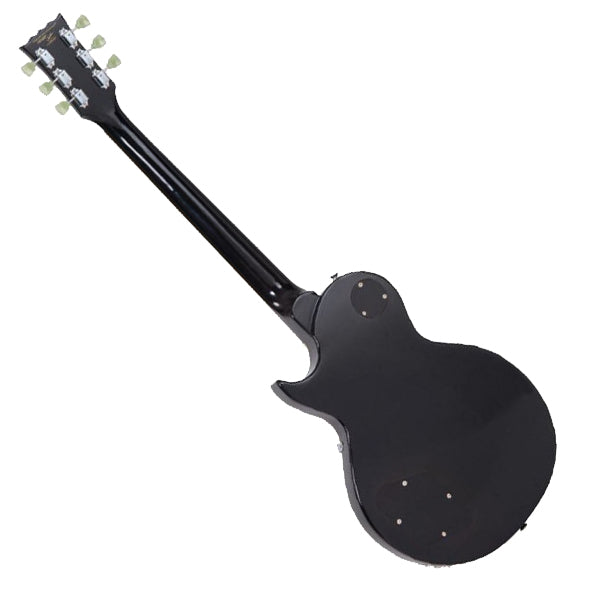 Vintage V100BLK Reissued Series Mahagony Body HH Pickup Electric Guitar Gloss Black (V100 BLK)