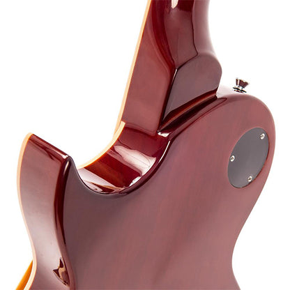 Vintage V100IT Reissued Series Mahagony Body HH Pickup Electric Guitar Ice Tea (V100 IT)