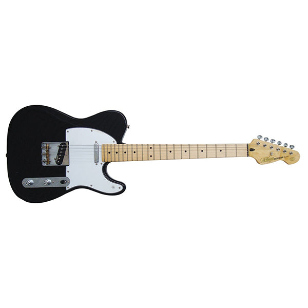 Vintage V2BK Telecaster Electric Guitar with Wilkinson Pickup (V2 BK)