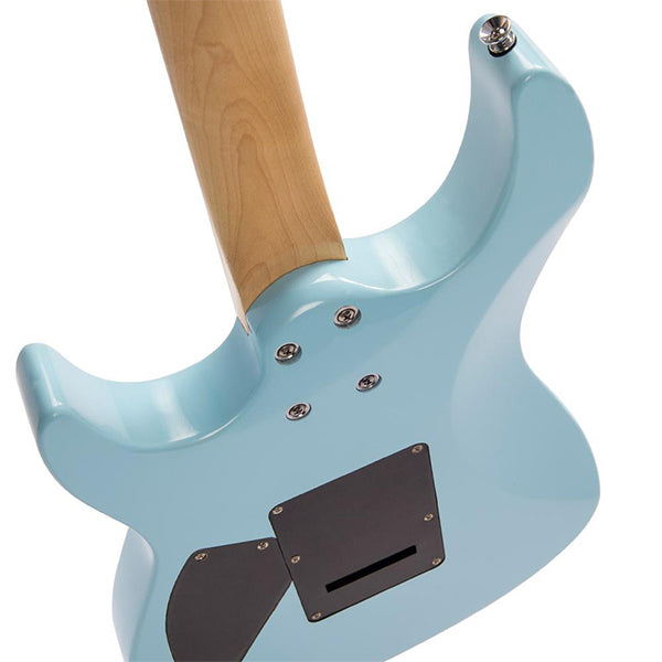 Vintage V6M24LB Reissued American Alder Body HH Pickup Electric Guitar Laguna Blue (V6M 24LB)