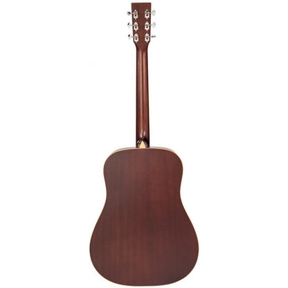 Vintage V501N Dreadnought Solid Sitka Spruce Top Acoustic Guitar Satin Natural (V501 N)