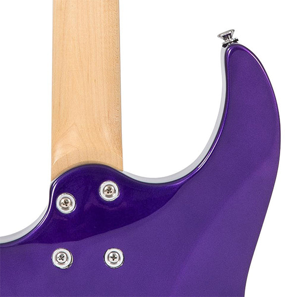 Vintage V6M24PL Reissued American Alder Body HH Pickup Electric Guitar Purple (V6M 24PL)