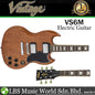 Vintage VS6M Reissued Mahogany Body HH Pickup Electric Guitar Natural Mahogany (VS6 M)
