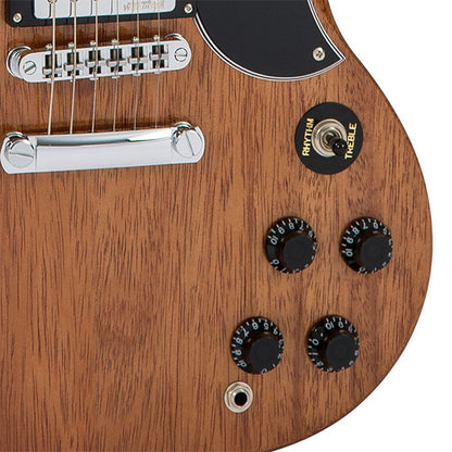 Vintage VS6M Reissued Mahogany Body HH Pickup Electric Guitar Natural Mahogany (VS6 M)