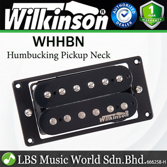 Wilkinson WHHBN Ceramic High Output Humbucking Neck Pickup for Electric Guitar