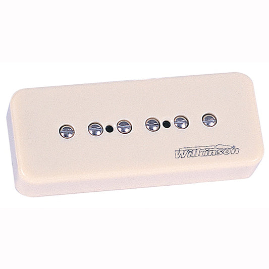 Wilkinson W90M Ceramic Soap Bar Style Single Coil Middle Pickup for Electric Guitar - Cream (W90 M)