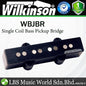 Wilkinson WBJBR Bass Guitar Single Coil Bridge Pickup - Black