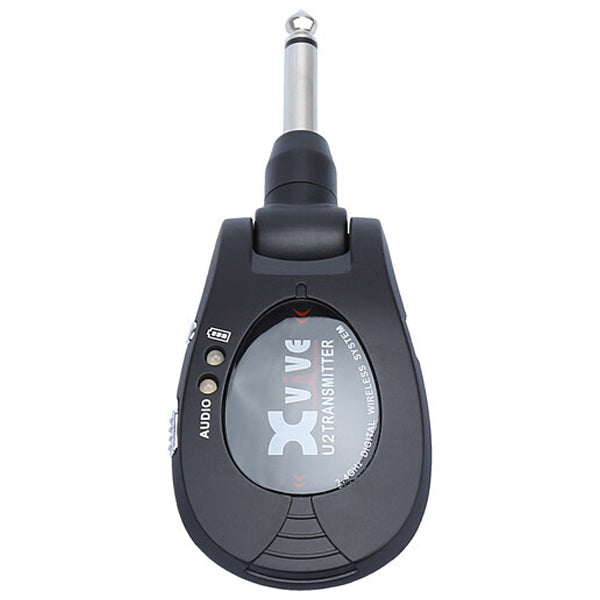 Xvive U2T Rechargeable Transmitter for U2 Guitar Wireless System - Black (U2 T)