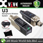 Xvive U3 Microphone Wireless System with Rechargeable Transmitter and Receiver for Dynamic Mic (U 3)