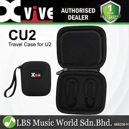 Xvive Audio CU2 Hard Case Eva Shell Travel Pouch for U2 Guitar Wireless System