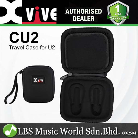 Xvive Audio CU2 Hard Case Eva Shell Travel Pouch for U2 Guitar Wireless System