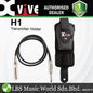 Xvive H1 Transmitter Holder Strap for U2 Guitar Wireless System with Extension Cable - Black (H 1)