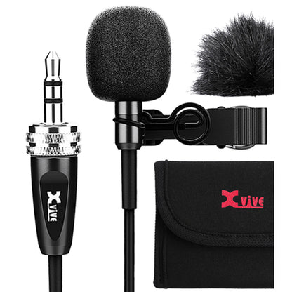 Xvive LV1 Professional Lavalier Microphone Omnidirectional Mic for Wireless System (LV 1)