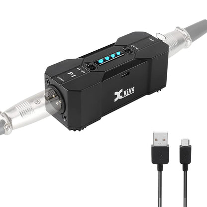 Xvive P1 Rechargeable Portable Phantom Power Supply for Condenser Microphones Mic (P 1)