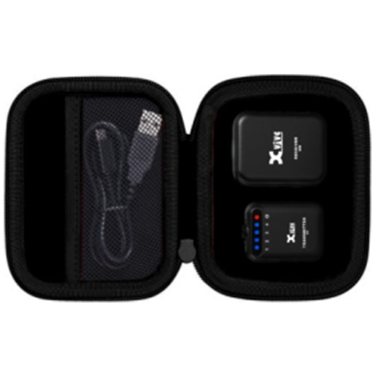 Xvive Audio CU6 Hard Case EVA Shell Travel Pouch Mic for U6 Compact Wireless Microphone System (C U6)